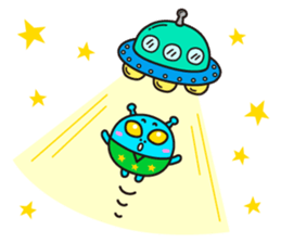 Welcome Alien ! sticker #9268615