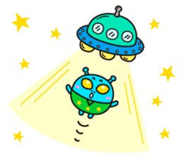 Welcome Alien ! sticker #9268615