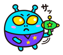 Welcome Alien ! sticker #9268618