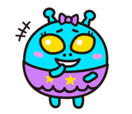 Welcome Alien ! sticker #9268620