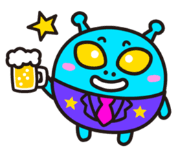 Welcome Alien ! sticker #9268621