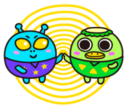 Welcome Alien ! sticker #9268622