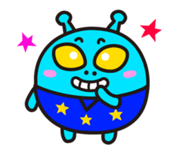Welcome Alien ! sticker #9268623