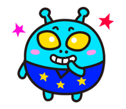 Welcome Alien ! sticker #9268623