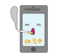 Mr. Smartphone sticker #9268746