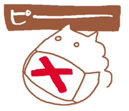 It is a cute horse illustrations5 sticker #9269123