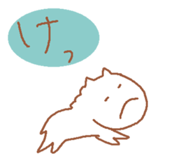 It is a cute horse illustrations5 sticker #9269142