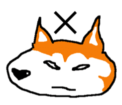 Shiba inu MOMO chan the third as well 12 sticker #9269462