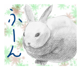 junishi sketch in pencil. sticker #9269479