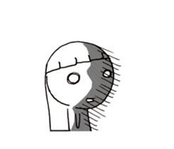 girl's sticker #9269721