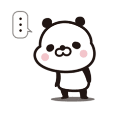 Rainbow Panda sticker #9269784