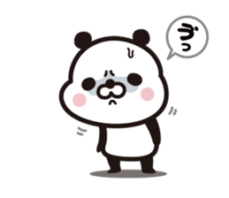 Rainbow Panda sticker #9269785