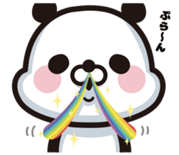 Rainbow Panda sticker #9269802