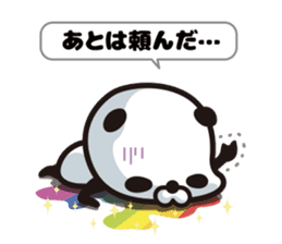 Rainbow Panda sticker #9269813