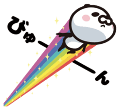 Rainbow Panda sticker #9269822