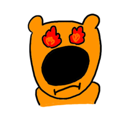 big nouse dog sticker #9270531