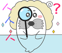 Hair QQ-seals volume 1 sticker #9270813