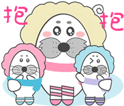 Hair QQ-seals volume 1 sticker #9270822