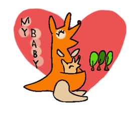 Animals want to be famous sticker #9271063