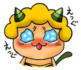 Kami-chan of thunder sticker #9271865