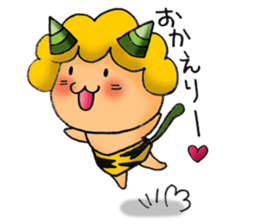 Kami-chan of thunder sticker #9271873