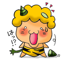 Kami-chan of thunder sticker #9271879