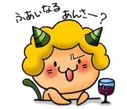 Kami-chan of thunder sticker #9271885