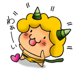 Kami-chan of thunder sticker #9271892