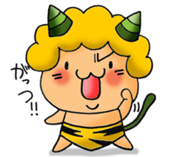 Kami-chan of thunder sticker #9271893