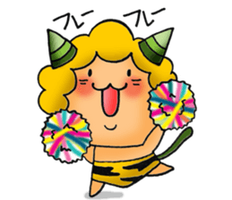 Kami-chan of thunder sticker #9271896