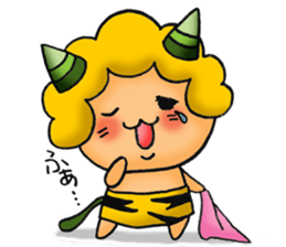 Kami-chan of thunder sticker #9271897