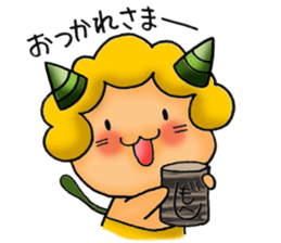 Kami-chan of thunder sticker #9271898