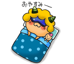 Kami-chan of thunder sticker #9271900