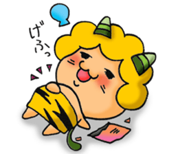 Kami-chan of thunder sticker #9271903