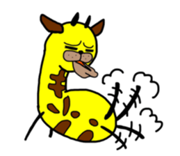 Giraffe soder-the-second sticker #9272421