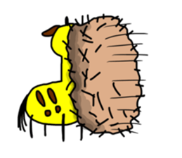 Giraffe soder-the-second sticker #9272423