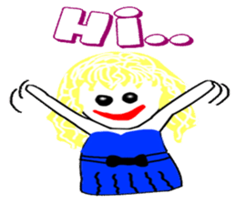 lilly girl vol1 sticker #9272962