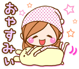 pretty girl 2 by rurue sticker #9272987