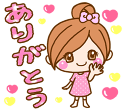 pretty girl 2 by rurue sticker #9272988