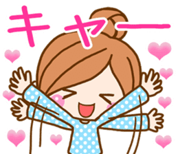 pretty girl 2 by rurue sticker #9272991