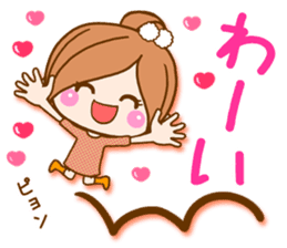 pretty girl 2 by rurue sticker #9272996