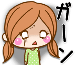 pretty girl 2 by rurue sticker #9273003