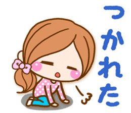 pretty girl 2 by rurue sticker #9273008