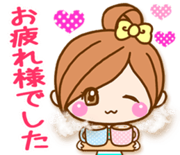 pretty girl 2 by rurue sticker #9273011