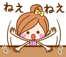 pretty girl 2 by rurue sticker #9273012