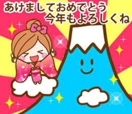 pretty girl 2 by rurue sticker #9273023