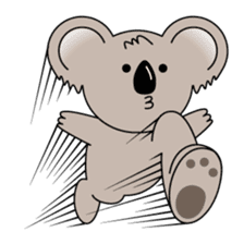 Kawaii Koala sticker #9273250