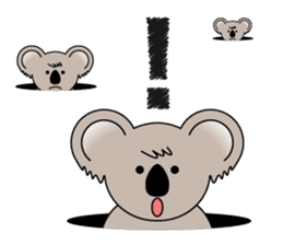 Kawaii Koala sticker #9273257