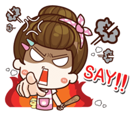 I'm your wife Be thoughtful sticker #9273472