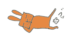 Redhead Uncle Rabbit sticker #9273570